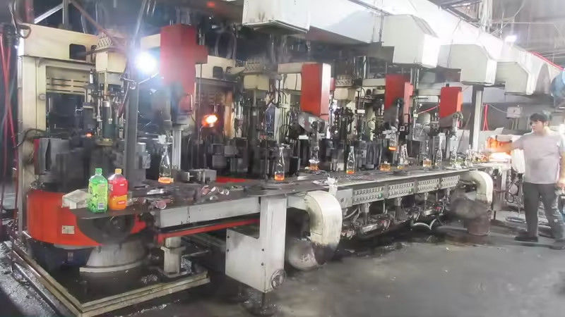 Shandong Rich Glass Products Co., Ltd linha de produção do fabricante